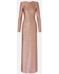 Oscar de la Renta - Lame Gown - Lyst