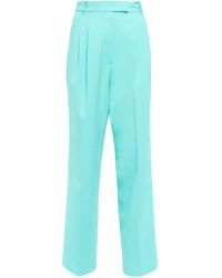 Frankie Shop Exclusive To Mytheresa – Bea High-rise Straight Trousers - Blue