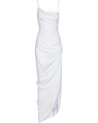 Jacquemus Maxikleid La Robe Saudade - Weiß
