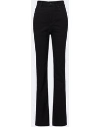 Balenciaga - High-Rise Straight Jeans - Lyst