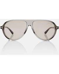 Tom Ford - Marcus T Icon Aviator Sunglasses - Lyst