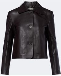 Arma - Emy Leather Jacket - Lyst