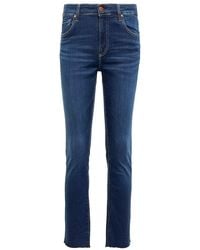 AG Jeans - Jeans Skinny Mari De Tiro Alto - Lyst