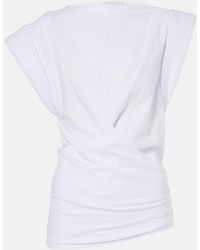 Isabel Marant - Maisan Cotton Jersey Tank Top - Lyst