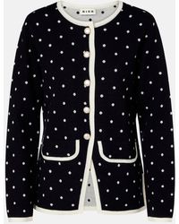 RIXO London - Cardigan Mirja Aus Einem Wollgemisch - Lyst