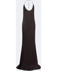 Tom Ford - Draped Open-Back Silk Gown - Lyst