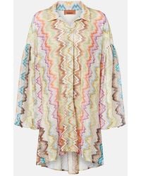 Missoni - Camisa Oversized En Zigzag - Lyst