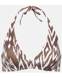 Eres - Bedrucktes Bikini-Oberteil Storm - Lyst