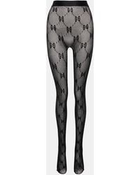 Gucci - GG Tulle Tights - Lyst