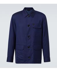 Brioni - Wool And Silk Jacket - Lyst