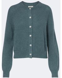 Doen - Petra Wool And Alpaca-Blend Cardigan - Lyst
