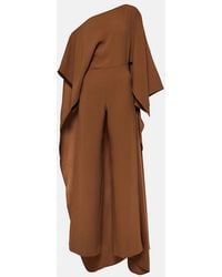 ‎Taller Marmo - Jerry Draped Wide-Leg Jumpsuit - Lyst