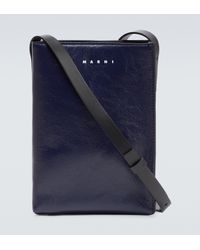 Marni Messenger Bag Museo Soft Small - Blau