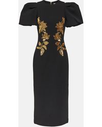 Rebecca Vallance - Versailles Sequin-embellished Midi-dress - Lyst