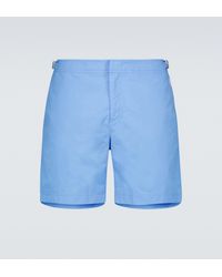 Costume da bagno Springer con stampa grafica da Uomo di Orlebar Brown in Grigio Uomo Abbigliamento da Shorts da Shorts casual 