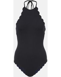 Marysia Swim - Mott Reversible Scalloped Swimsuit - Lyst