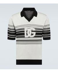 Dolce & Gabbana - Polo Shirt With Print - Lyst