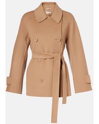 Max Mara - Louis Virgin Wool Peacoat - Lyst