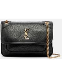 Saint Laurent - Niki Mini Leather Shoulder Bag - Lyst