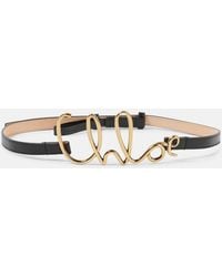 Chloé - Iconic Small Buckle Belt - Lyst