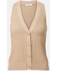 Max Mara - Chaleco Bimba De Crepe En Mezcla De Algodon - Lyst