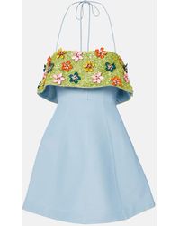 ALÉMAIS - Yasmine Embellished Minidress - Lyst