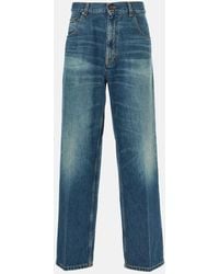 Victoria Beckham - Low-Rise Straight Jeans - Lyst