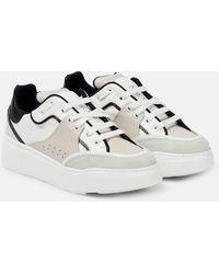 Max Mara - Maxi Active Leather Sneakers - Lyst