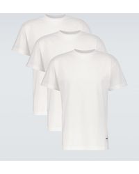 Jil Sander - Pack Of Three Cotton T-Shirts - Lyst