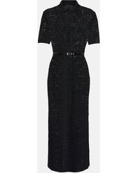 Givenchy - Voyou 4g Jacquard Polo Dress - Lyst