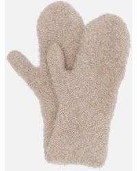 The Row - Ladislas Cashmere, Alpaca, And Silk Mittens - Lyst