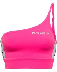 Palm Angels Sport-BH aus Jersey in Pink Damen Bekleidung Dessous 