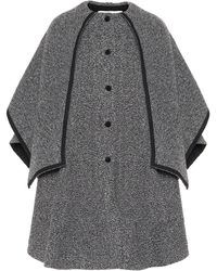 See By Chloé Wool-blend Cape - Gray