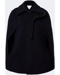 Bottega Veneta - Intrecciato Wool And Cashmere Cape - Lyst