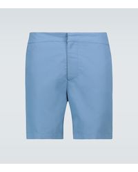 Frescobol Carioca Classic Swim Shorts - Blue