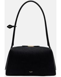 Alaïa - Le Bouledogue Nubuck Shoulder Bag - Lyst