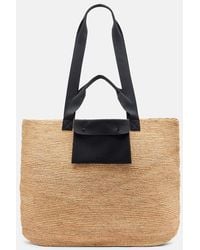 Eres - Jetset Raffia Tote Bag - Lyst