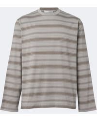 Our Legacy - Box Striped Cotton Jersey T-Shirt - Lyst