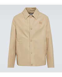 Burberry - Ekd Cotton-blend Jacket - Lyst