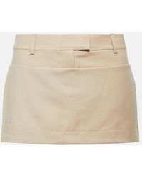 AYA MUSE - Lacun Wool Miniskirt - Lyst