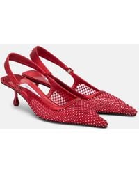 Jimmy Choo - Amel 50 Embellished Slingback Pumps - Lyst
