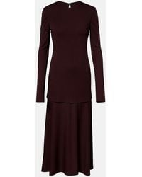 Jil Sander - Jersey Maxi Dress - Lyst