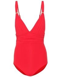 Melissa Odabash - Panarea Ruched Swimsuit - Lyst