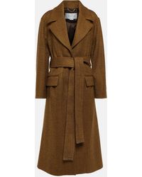Victoria Beckham - Wool-blend Coat - Lyst