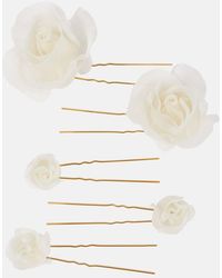 Jennifer Behr - Bridal Rosalie Set Of 5 Bobby Pins - Lyst