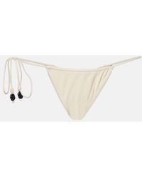 SAME - Beaded Bikini Bottoms - Lyst