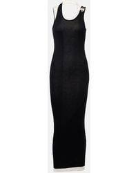 Jean Paul Gaultier - Layered Cotton Jersey Maxi Dress - Lyst