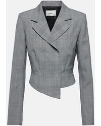 Coperni - Jacke Prince Of Wales Aus Schurwolle - Lyst
