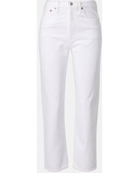 Agolde - 90's Crop Straight Jeans - Lyst