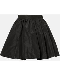Patou - Bubble Faille Miniskirt - Lyst
